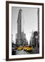 Flatiron Building - Taxi Cabs Yellow - Manhattan - New York City - United States-Philippe Hugonnard-Framed Photographic Print