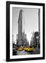 Flatiron Building - Taxi Cabs Yellow - Manhattan - New York City - United States-Philippe Hugonnard-Framed Photographic Print