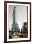 Flatiron Building - Taxi Cabs Yellow - Manhattan - New York City - United States-Philippe Hugonnard-Framed Photographic Print