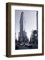 Flatiron Building - Taxi Cabs Yellow - Manhattan - New York City - United States-Philippe Hugonnard-Framed Photographic Print