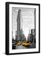 Flatiron Building - Taxi Cabs Yellow - Manhattan - New York City - United States-Philippe Hugonnard-Framed Photographic Print