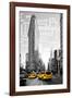 Flatiron Building - Taxi Cabs Yellow - Manhattan - New York City - United States-Philippe Hugonnard-Framed Photographic Print