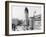 Flatiron Building under Construction-null-Framed Premium Photographic Print