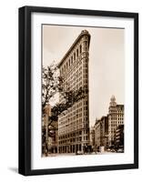 Flatiron Building-Igor Maloratsky-Framed Art Print