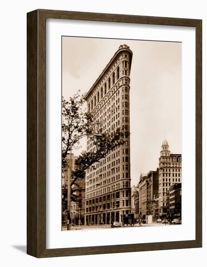 Flatiron Building-Igor Maloratsky-Framed Art Print