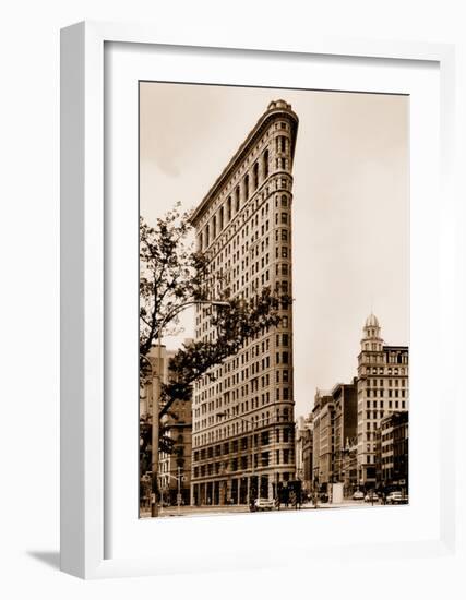 Flatiron Building-Igor Maloratsky-Framed Art Print