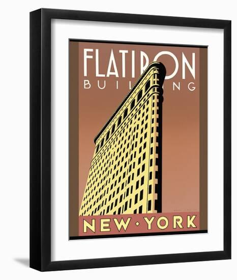 Flatiron Building-Brian James-Framed Giclee Print