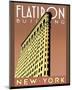 Flatiron Building-Brian James-Mounted Giclee Print
