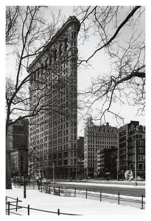 New York City NYC Photo 8x10 Flatiron Building by Chris Bliss Art Print Poster 