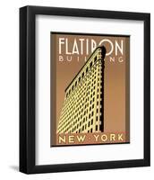 Flatiron Building-Brian James-Framed Art Print