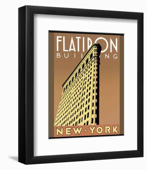 Flatiron Building-Brian James-Framed Art Print