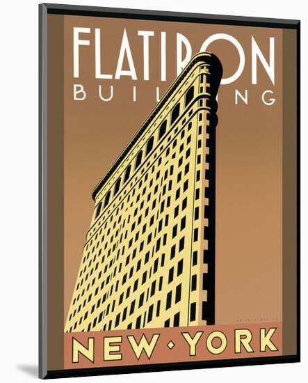 Flatiron Building-Brian James-Mounted Art Print