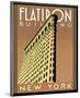 Flatiron Building-Brian James-Mounted Art Print