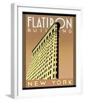 Flatiron Building-Brian James-Framed Art Print