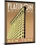 Flatiron Building-Brian James-Mounted Art Print