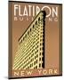 Flatiron Building-Brian James-Mounted Art Print