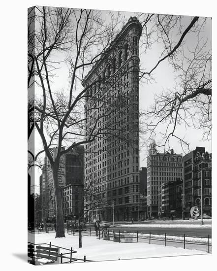 Flatiron Building-Chris Bliss-Stretched Canvas