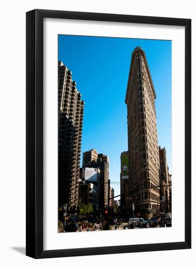 Flatiron Building-Erin Berzel-Framed Photographic Print