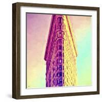 Flatiron Building-Philippe Hugonnard-Framed Premium Giclee Print