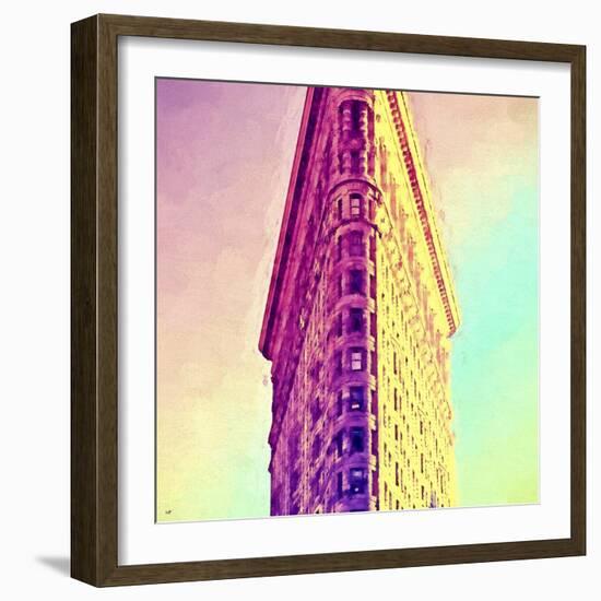 Flatiron Building-Philippe Hugonnard-Framed Premium Giclee Print
