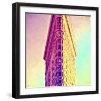 Flatiron Building-Philippe Hugonnard-Framed Premium Giclee Print