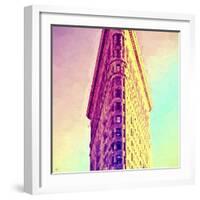 Flatiron Building-Philippe Hugonnard-Framed Premium Giclee Print