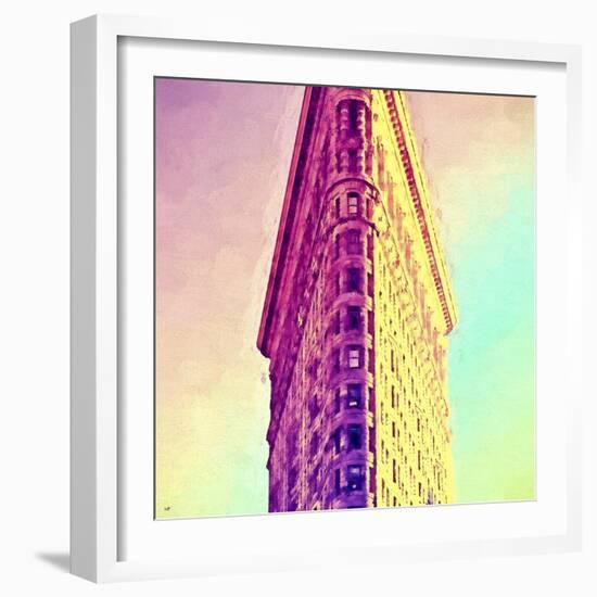 Flatiron Building-Philippe Hugonnard-Framed Premium Giclee Print