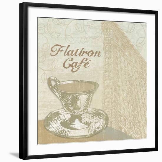 Flatiron Cafe-Erin Clark-Framed Giclee Print