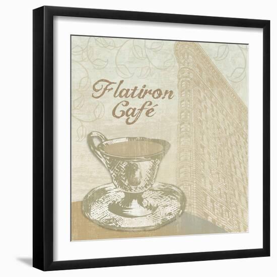 Flatiron Cafe-Erin Clark-Framed Giclee Print