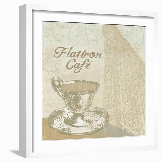 Flatiron Cafe-Erin Clark-Framed Giclee Print