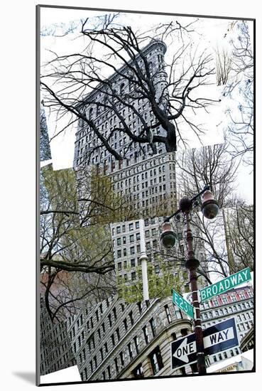 Flatiron Collage-Erin Clark-Mounted Art Print