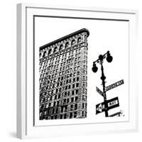 Flatiron (detail)-Erin Clark-Framed Art Print