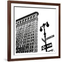 Flatiron (detail)-Erin Clark-Framed Art Print