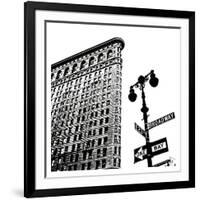 Flatiron (detail)-Erin Clark-Framed Art Print