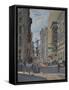 Flatiron from Broadway and 26th, 2017-Peter Brown-Framed Stretched Canvas