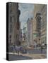 Flatiron from Broadway and 26th, 2017-Peter Brown-Stretched Canvas