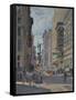 Flatiron from Broadway and 26th, 2017-Peter Brown-Framed Stretched Canvas