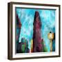 Flatiron New York-Kimberly Allen-Framed Art Print