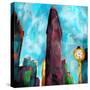 Flatiron New York-Kimberly Allen-Stretched Canvas