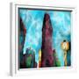 Flatiron New York-Kimberly Allen-Framed Premium Giclee Print