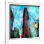 Flatiron New York-Kimberly Allen-Framed Art Print