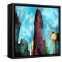 Flatiron New York-Kimberly Allen-Framed Stretched Canvas