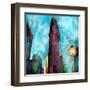 Flatiron New York-Kimberly Allen-Framed Art Print