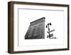 Flatiron (outline)-Erin Clark-Framed Giclee Print