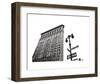 Flatiron (outline)-Erin Clark-Framed Art Print