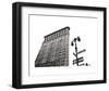 Flatiron (outline)-Erin Clark-Framed Art Print