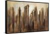 Flatiron Skyline-Silvia Vassileva-Framed Stretched Canvas