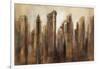 Flatiron Skyline-Silvia Vassileva-Framed Art Print