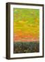 Flatland Sunset looking East-James W. Johnson-Framed Giclee Print