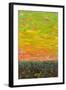 Flatland Sunset looking East-James W. Johnson-Framed Giclee Print